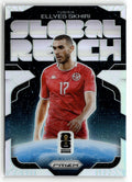 2026 Panini Prizm FIFA World Cup #20 Ellyes Skhiri Global Reach Silver Prizm