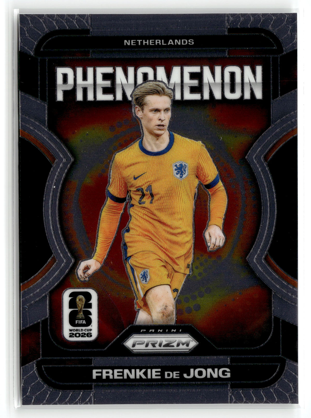 2026 Panini Prizm FIFA World Cup #3 Frenkie de Jong Phenomenon