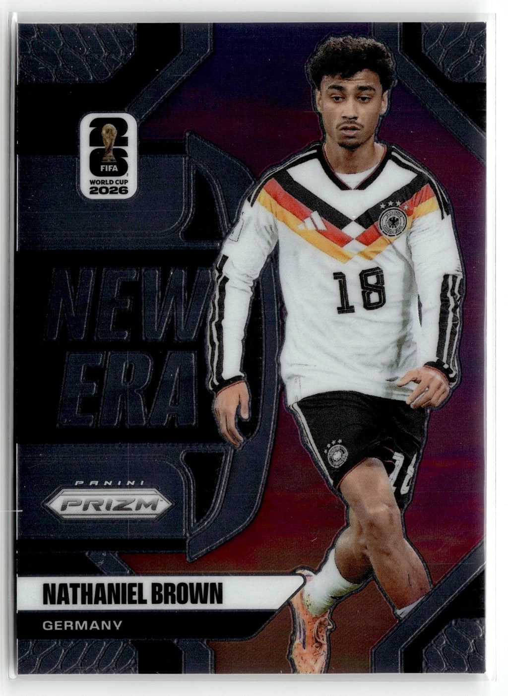 2026 Panini Prizm FIFA World Cup #22 Nathaniel Brown New Era