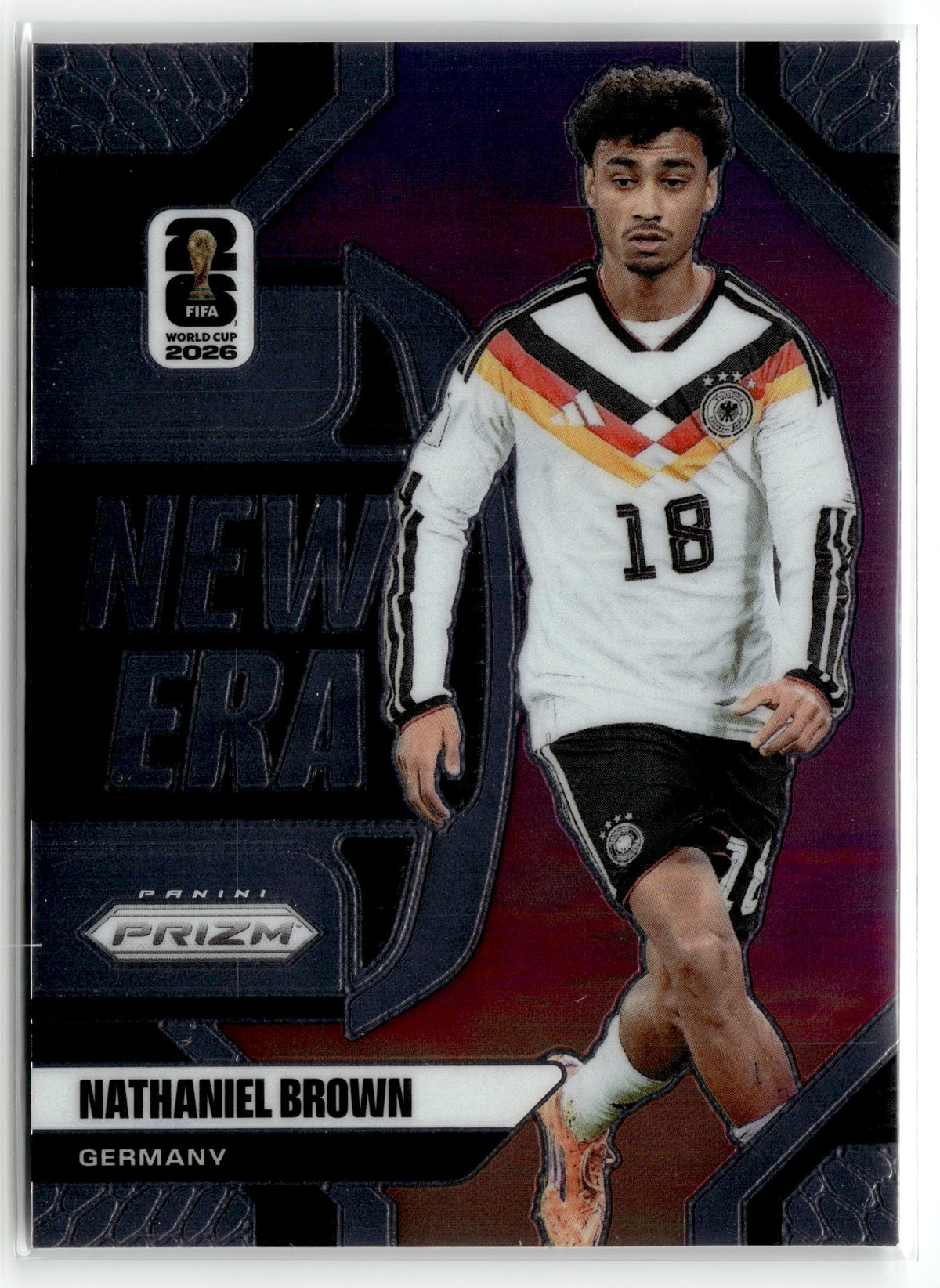 2026 Panini Prizm FIFA World Cup #22 Nathaniel Brown New Era