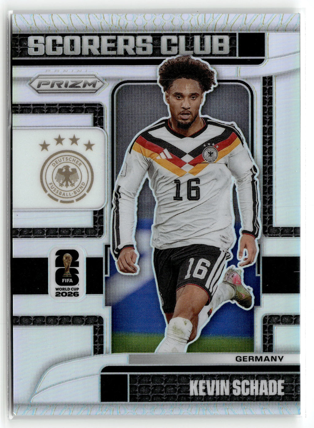 2026 Panini Prizm FIFA World Cup #18 Kevin Schade Scorers Club Silver Prizm