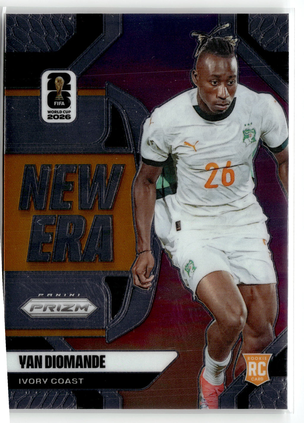 2026 Panini Prizm FIFA World Cup #18 Yan Diomande New Era