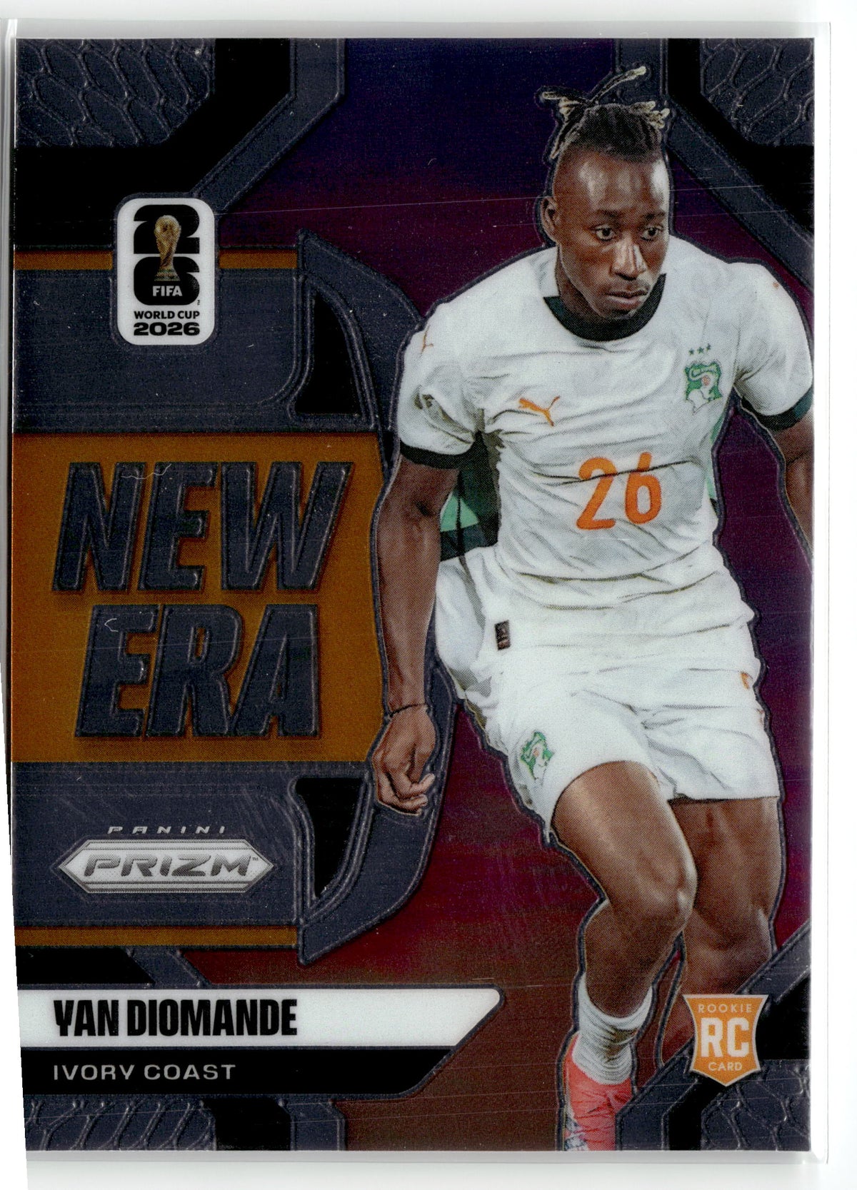 2026 Panini Prizm FIFA World Cup #18 Yan Diomande New Era