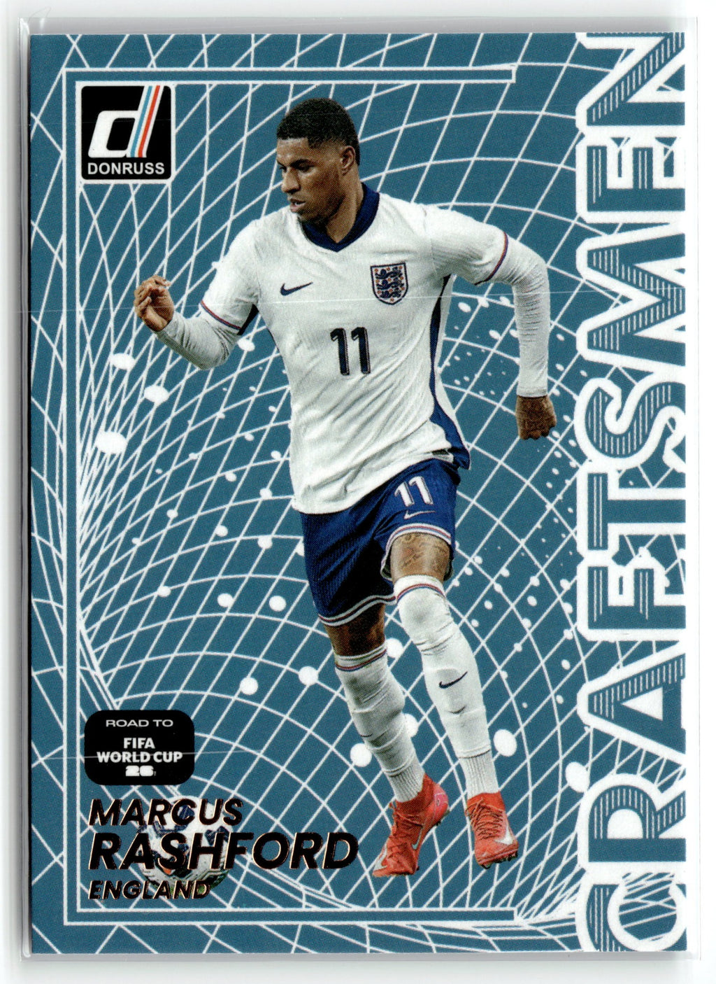 2025-26 Donruss Road to FIFA World Cup #18 Marcus Rashford Craftsmen