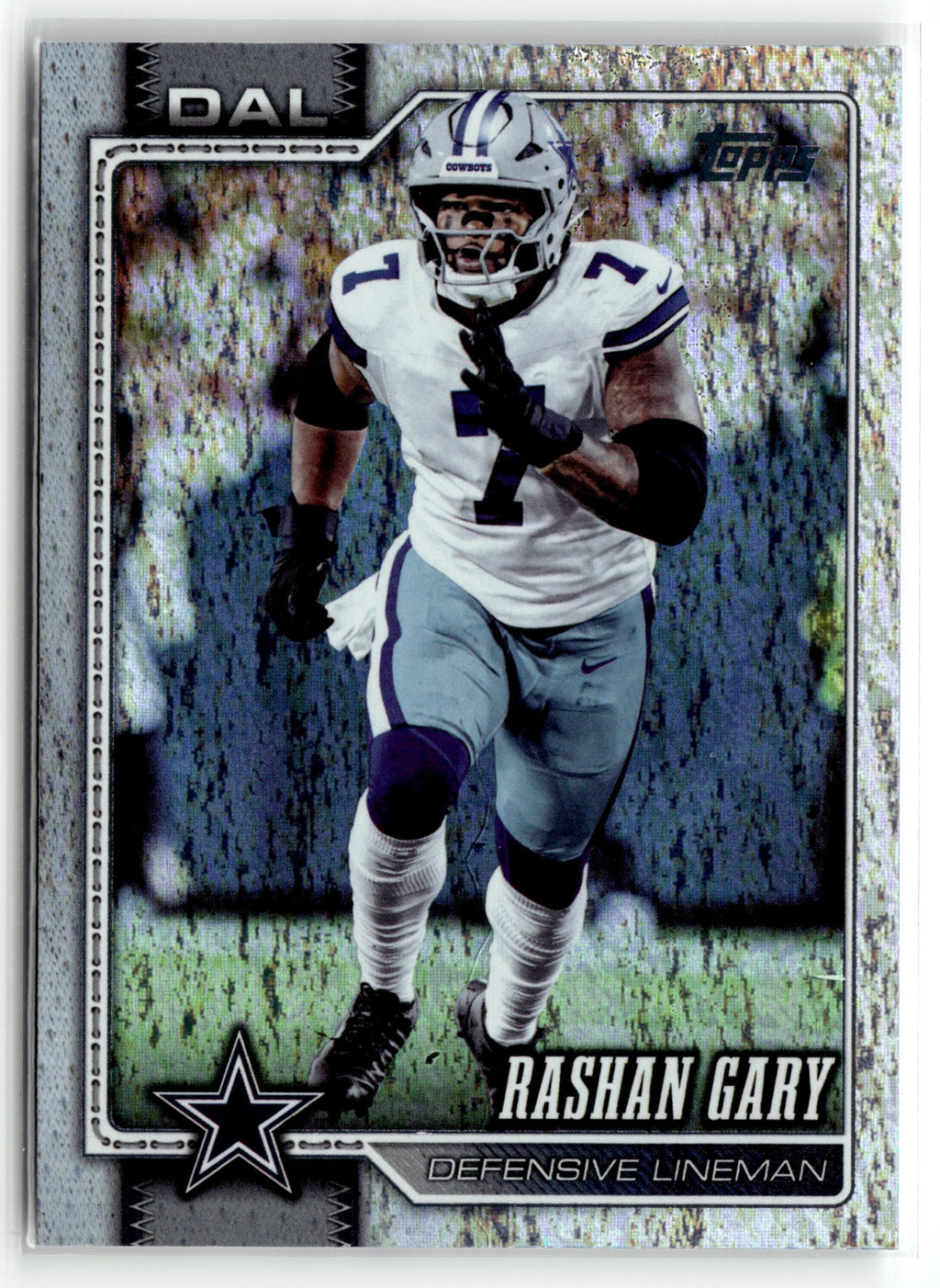 2026 Topps Flagship #224 Rashan Gary Diamante Foil