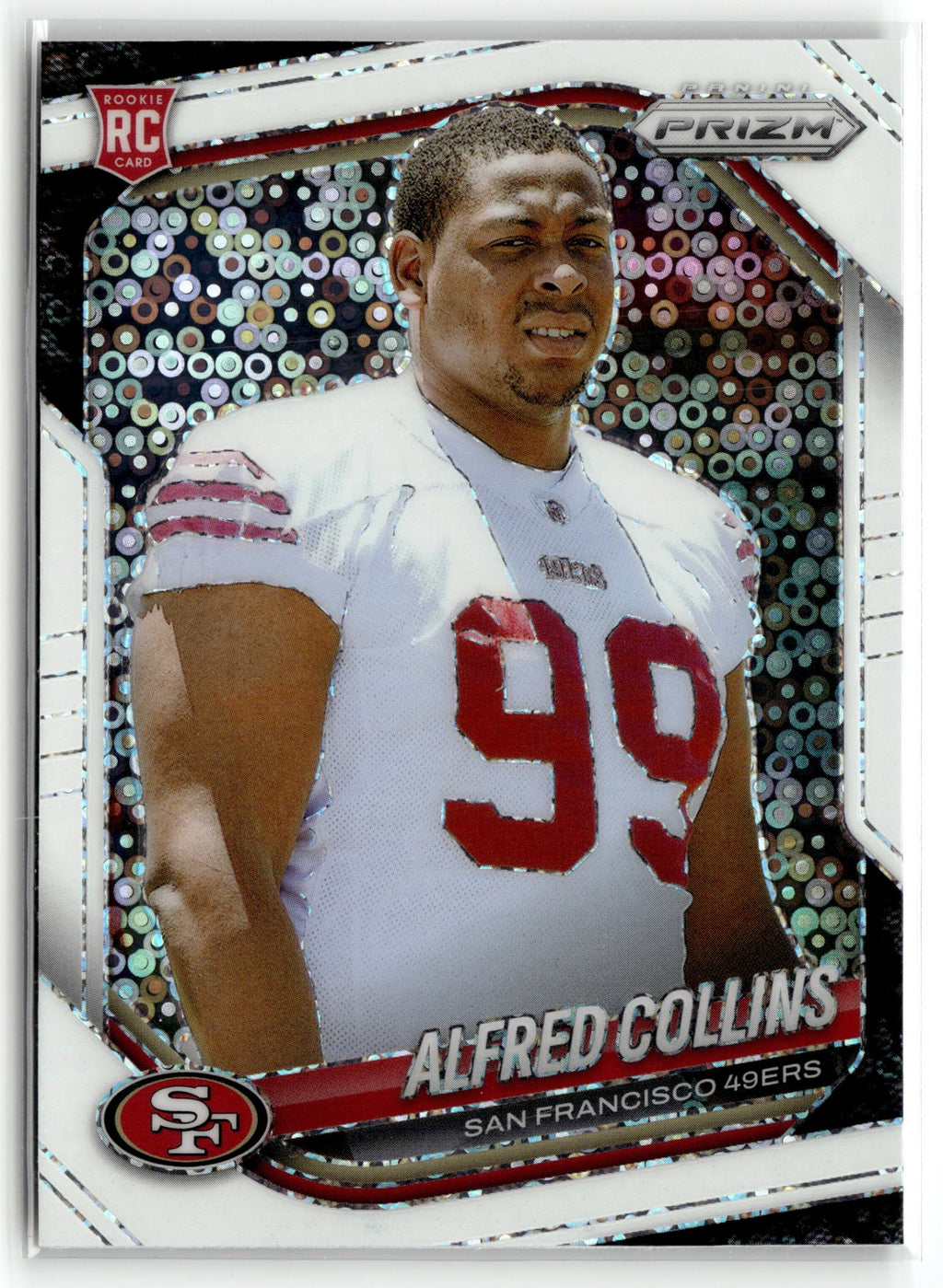 2025 Panini Prizm #388 Alfred Collins White Disco
