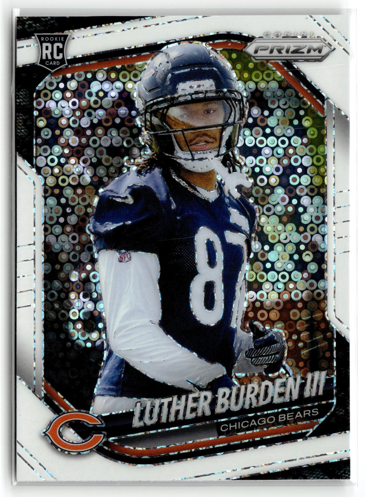 2025 Panini Prizm #331 Luther Burden III White Disco