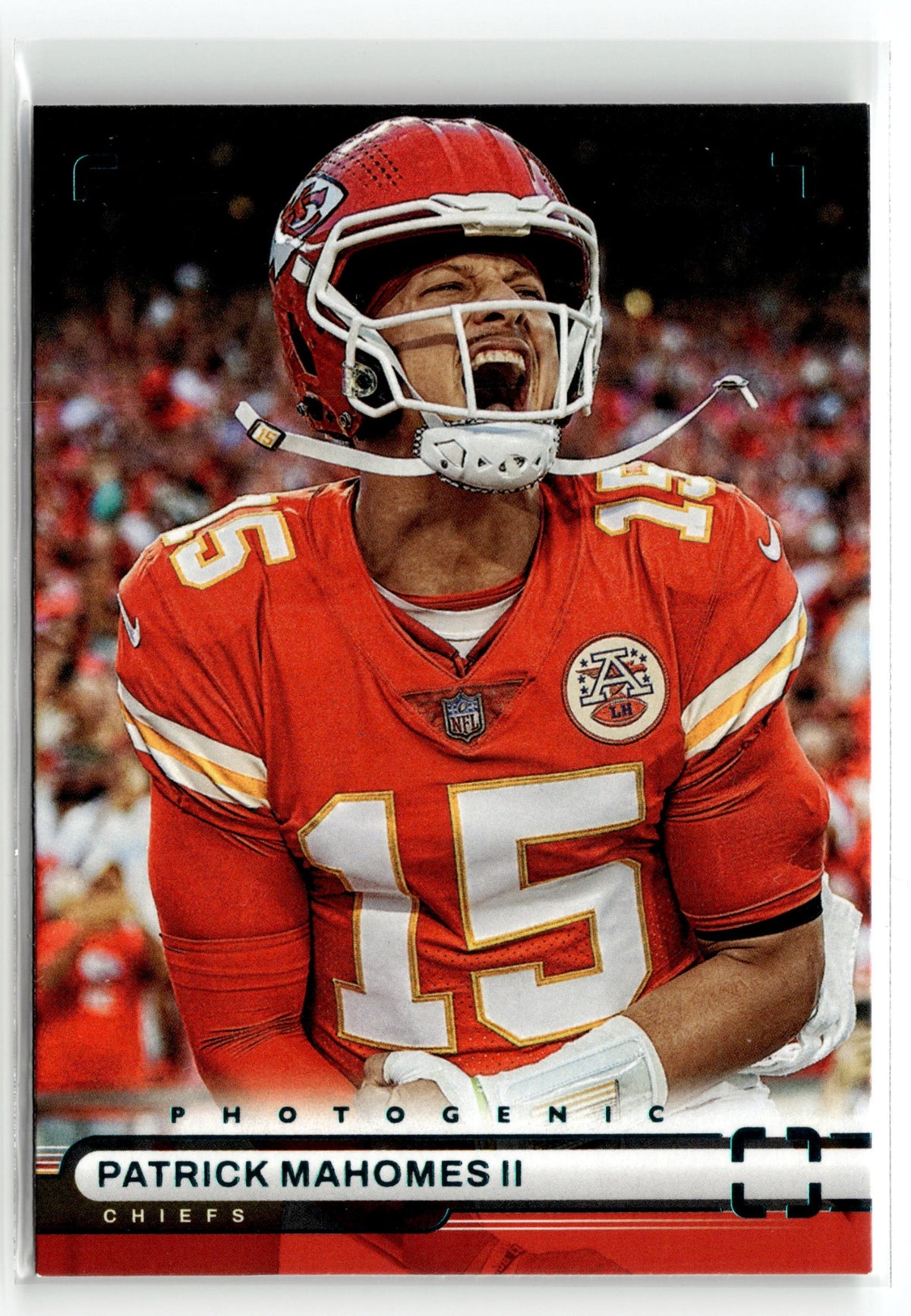 2022 Panini Chronicles #PH-18 Patrick Mahomes II Photogenic Teal
