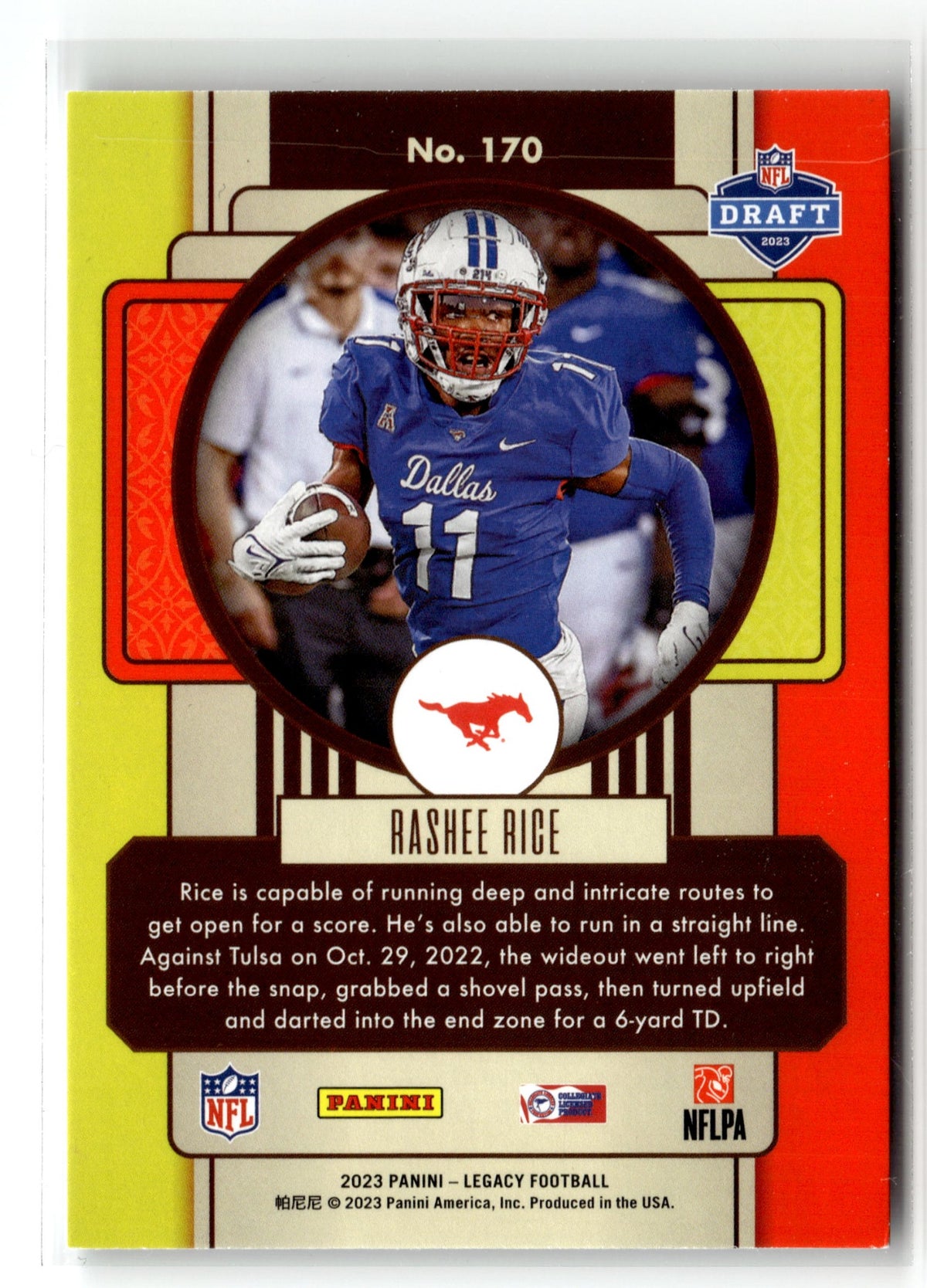 2023 Panini Legacy #170 Rashee Rice