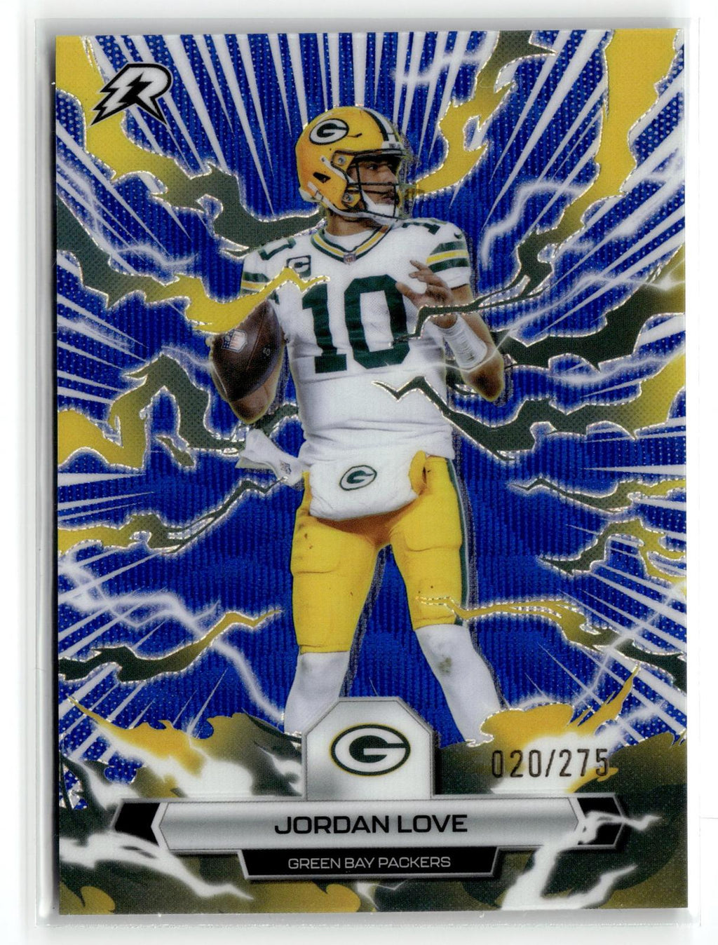 2025 Topps Resurgence #85 T.J. Watt Navy Surge Refractor #/275