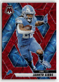 2025 Panini Mosaic #103 Jahmyr Gibbs Blue Scope