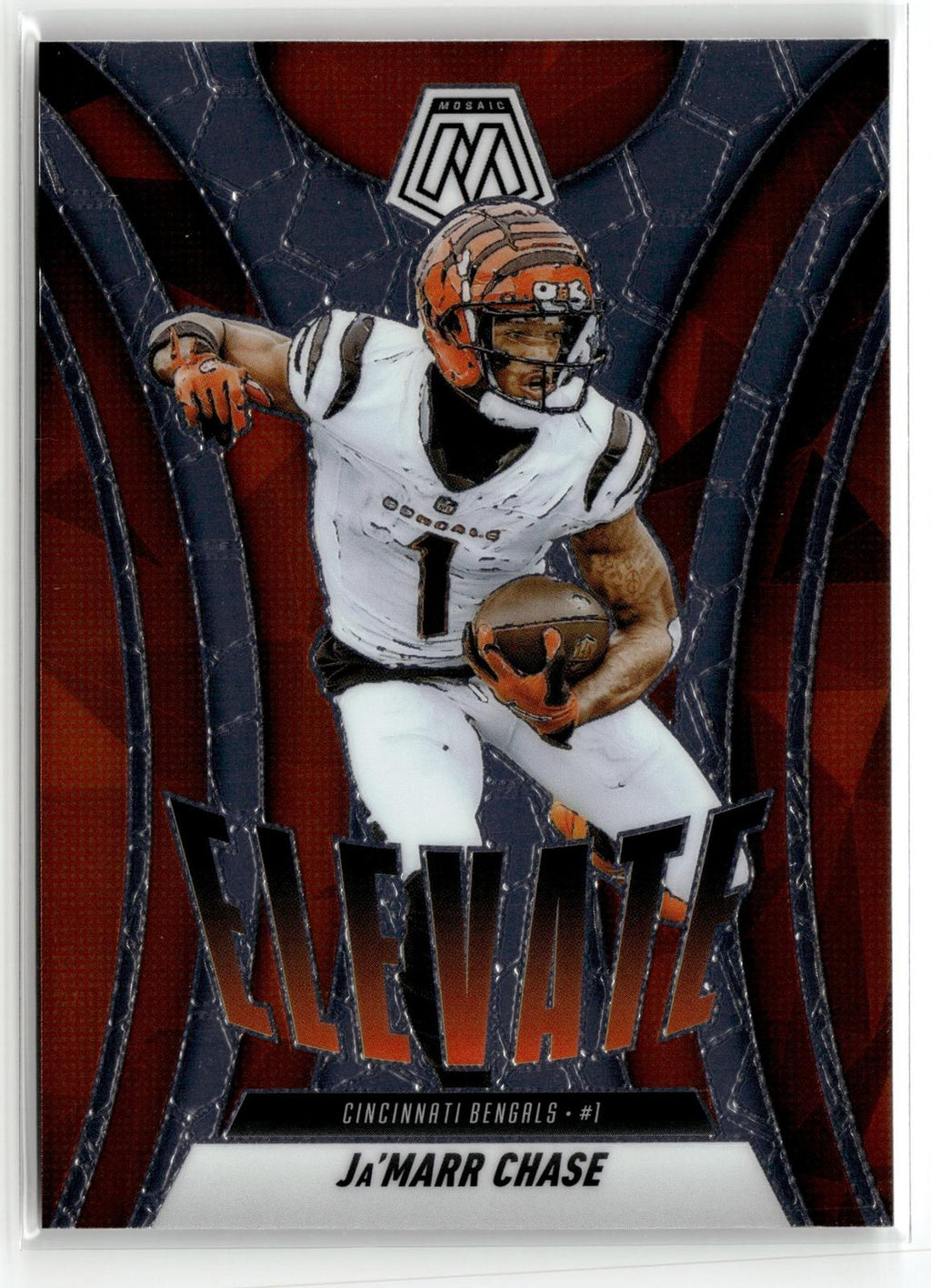 2025 Panini Mosaic #14 Ja'Marr Chase Elevate Mosaic