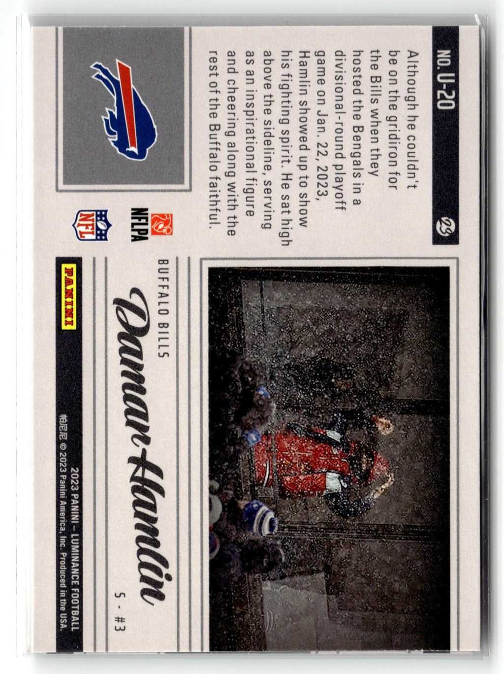 2023 Panini Luminance #17 Stefon Diggs Vestige