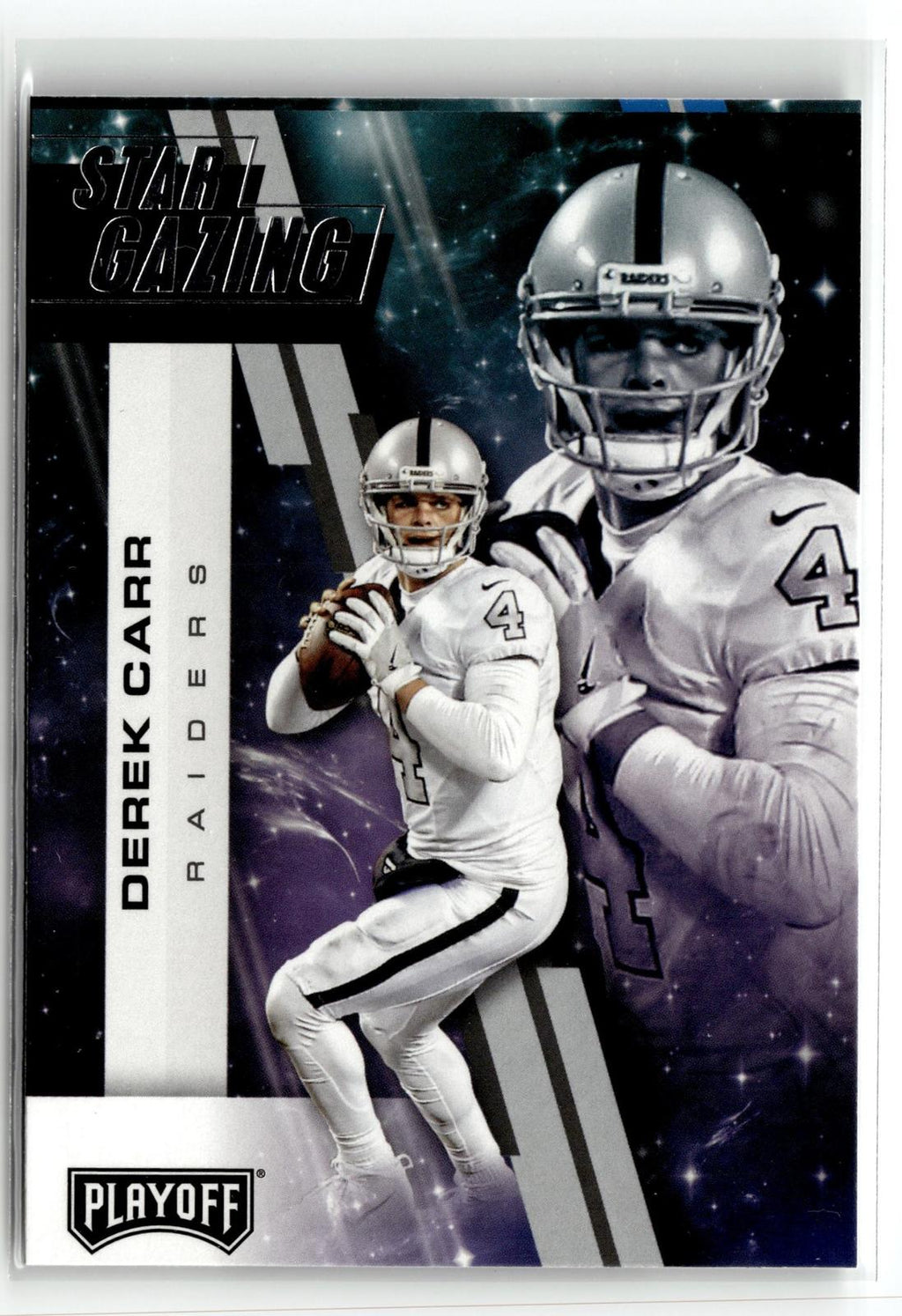 2017 Panini Playoff #11 Derek Carr Star Gazing