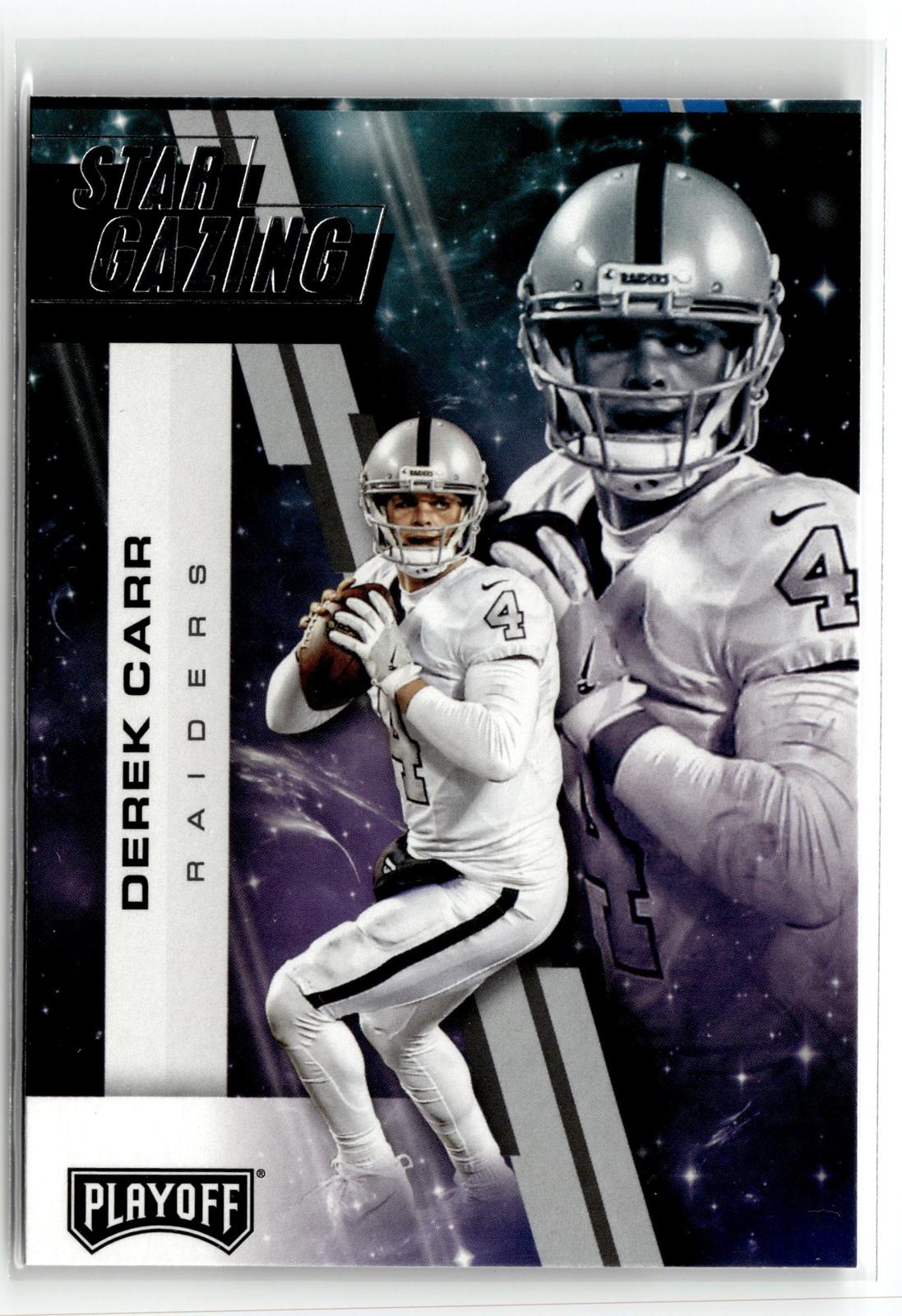 2017 Panini Playoff #11 Derek Carr Star Gazing