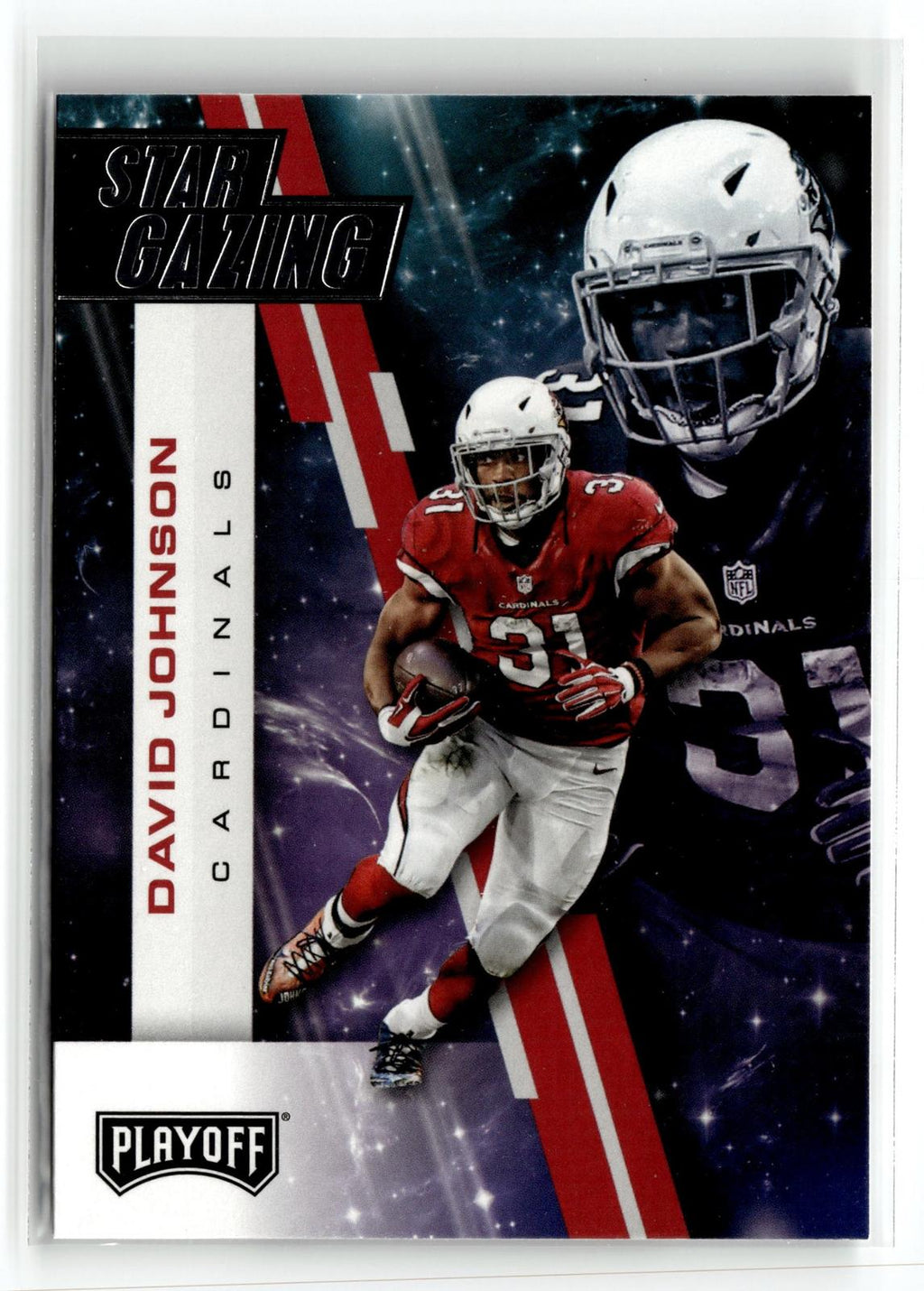 2017 Panini Playoff #12 David Johnson Star Gazing