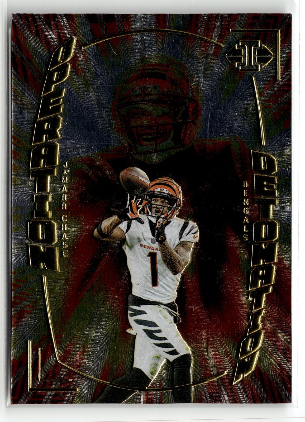 2022 Panini Illusions #OD-15 Ja'Marr Chase Operation Detonation