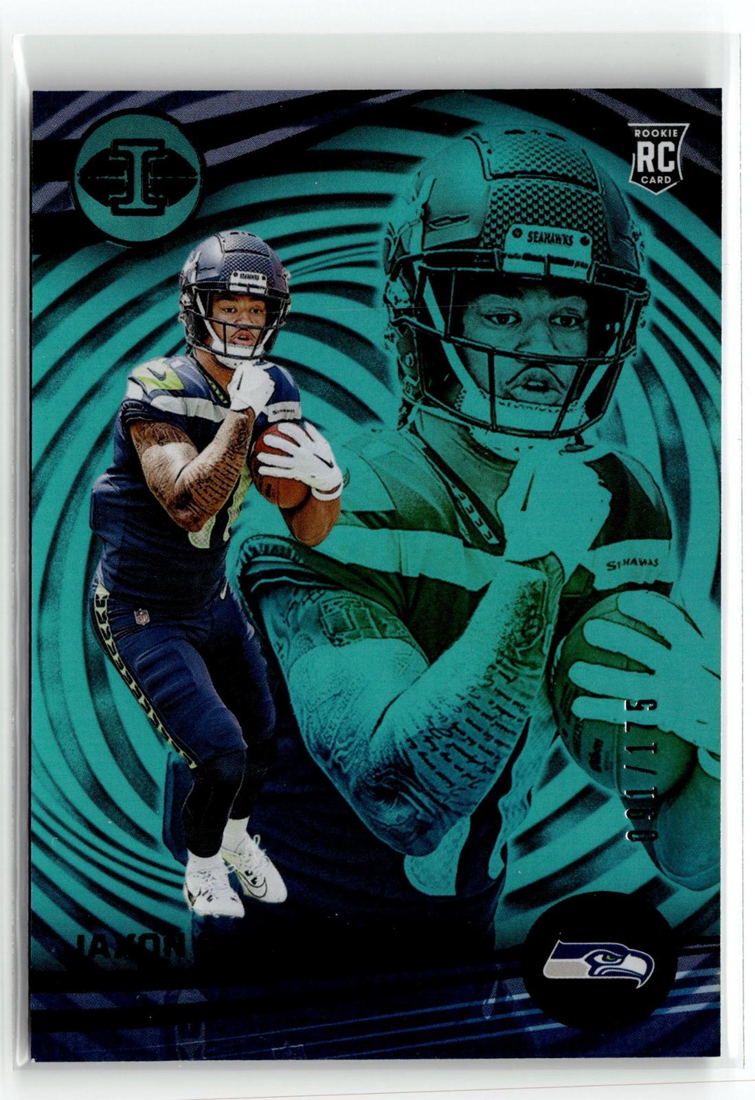 2023 Panini Illusions #91 Jaxon Smith-Njigba Dots Trophy Collection