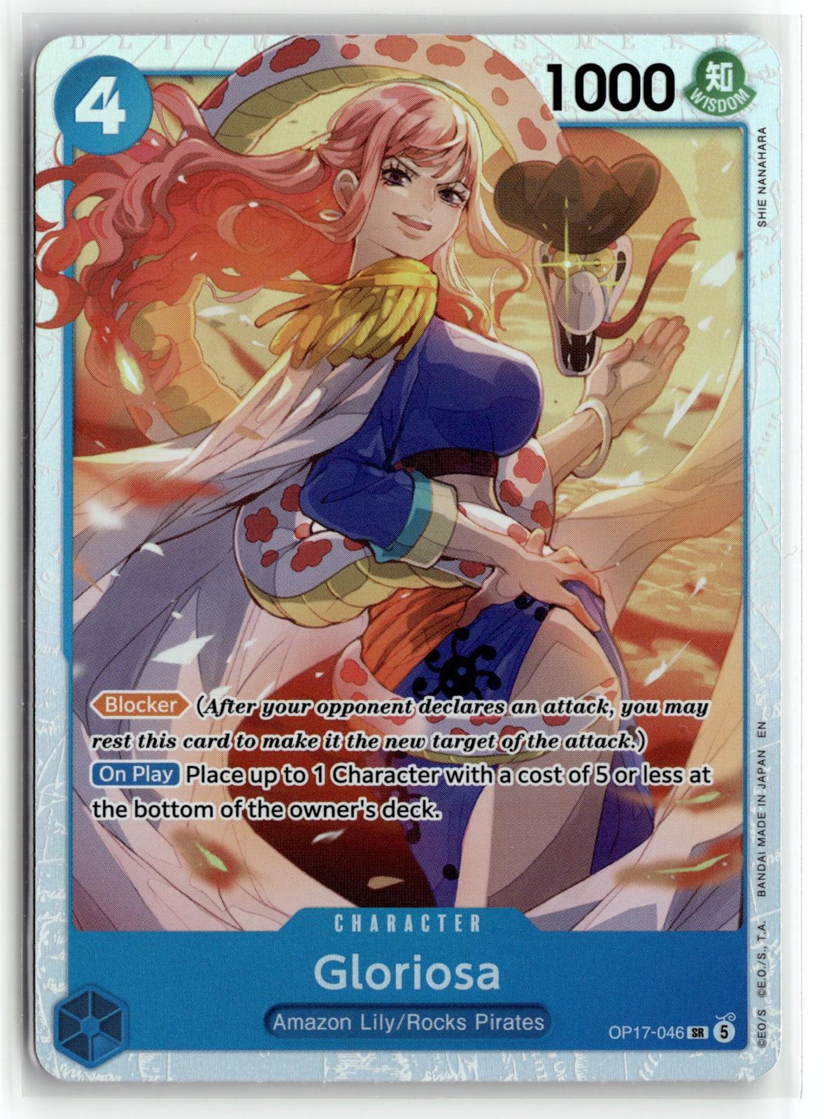 One_piece tcg The World's Strongest Warriors #OP17-046 Gloriosa