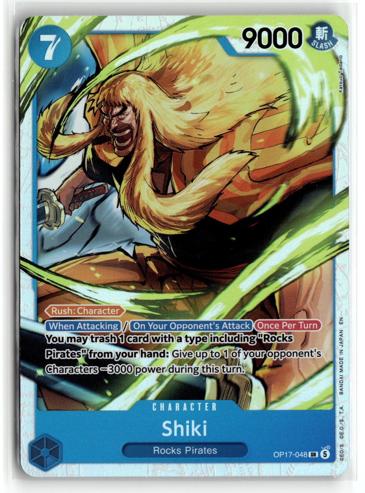 One_piece tcg The World's Strongest Warriors #OP17-048 Shiki (048)