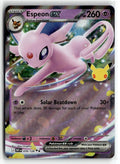 Pokemon tcg ME: 30th Celebration #070/128 Espeon ex