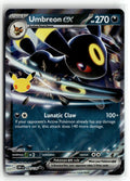 Pokemon tcg ME: 30th Celebration #092/128 Umbreon ex