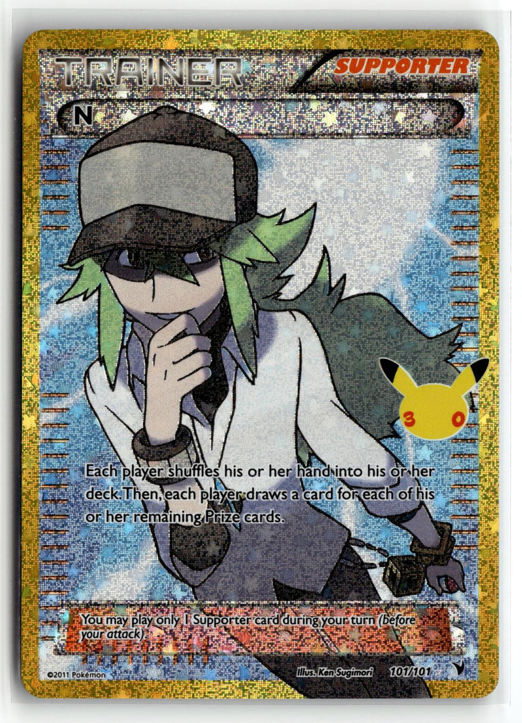 Pokemon tcg ME: 30th Celebration Classic Collection #101/101 N