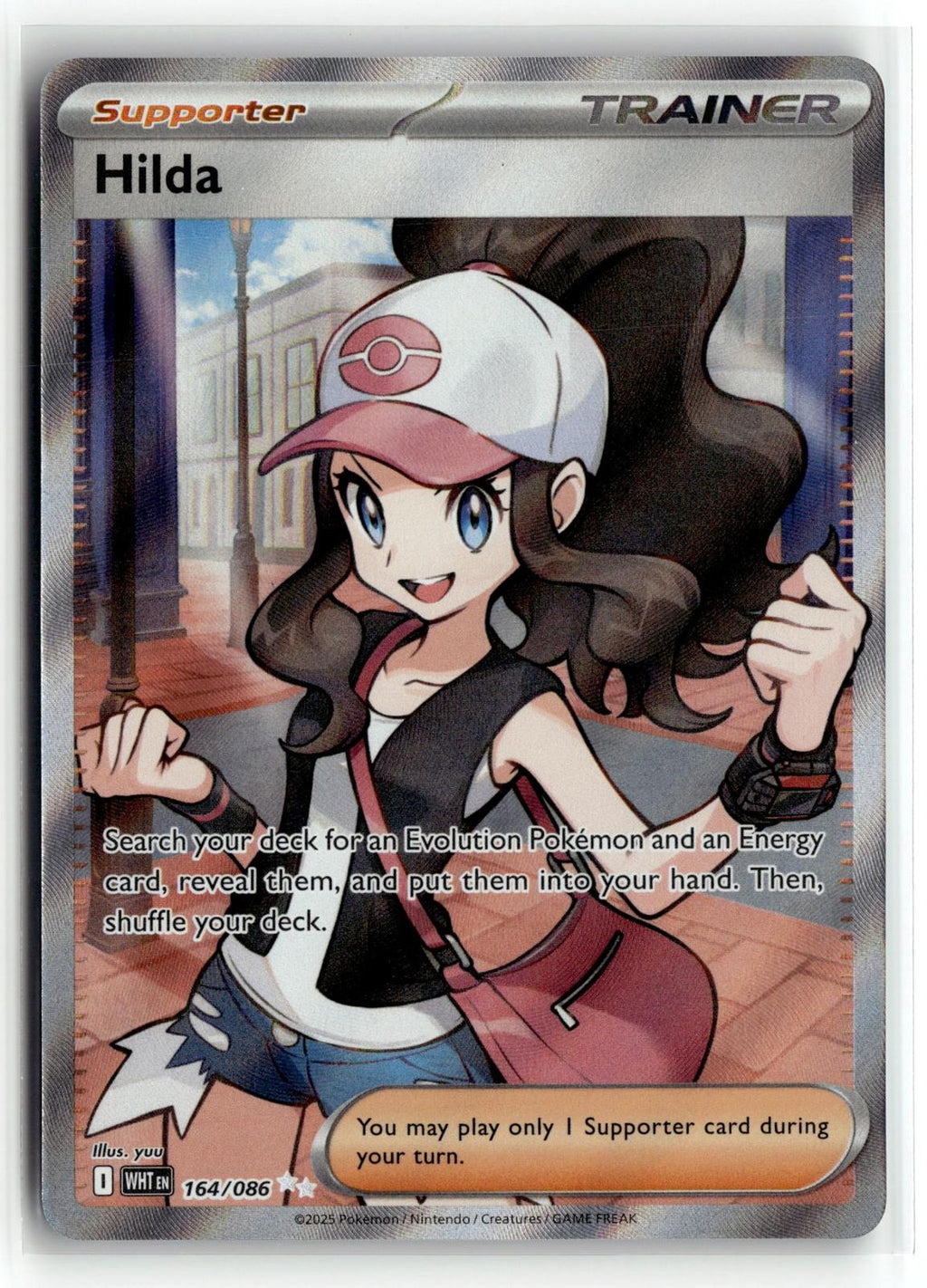 Pokemon tcg SV: White Flare #164/086 Hilda