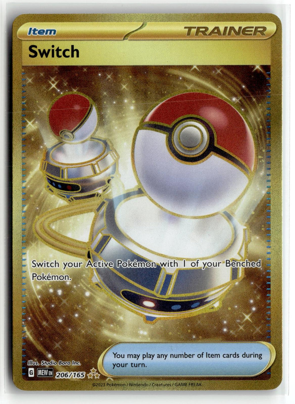 Pokemon tcg SV: Scarlet & Violet 151 #206/165 Switch