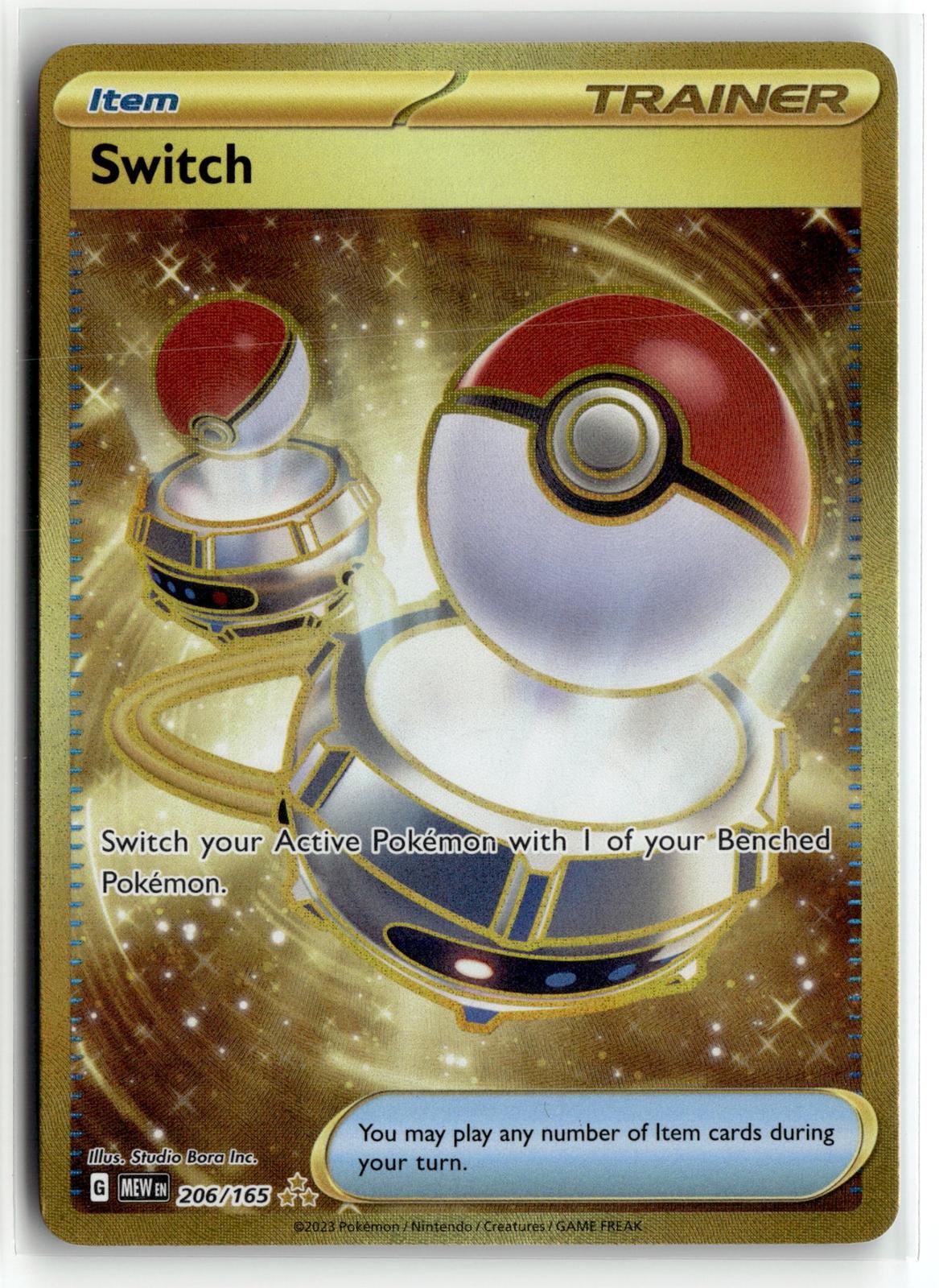 Pokemon tcg SV: Scarlet & Violet 151 #206/165 Switch