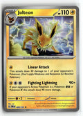 Pokemon tcg SV: Prismatic Evolutions #029/131 Jolteon (Poke Ball Pattern)
