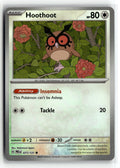 Pokemon tcg SV: Prismatic Evolutions #077/131 Hoothoot (Master Ball Pattern)