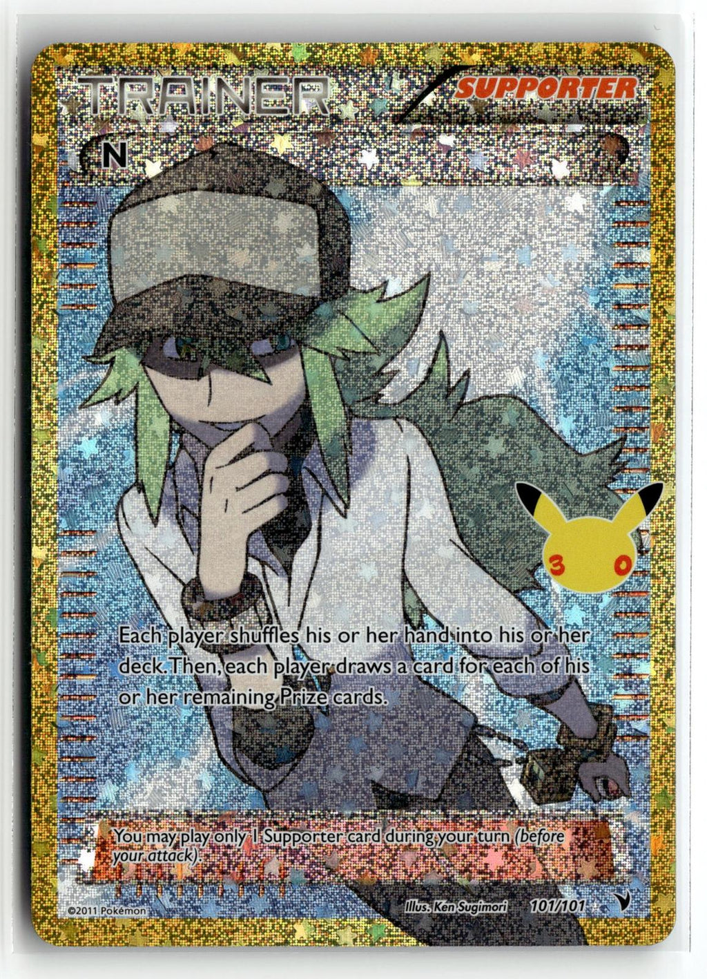 Pokemon tcg ME: 30th Celebration Classic Collection #101/101 N