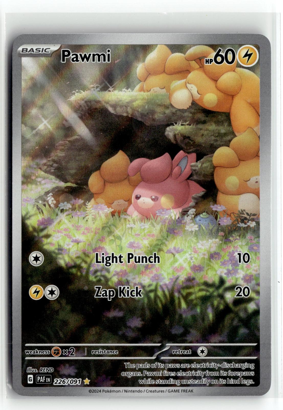 Pokemon tcg SV: Paldean Fates #226/091 Pawmi