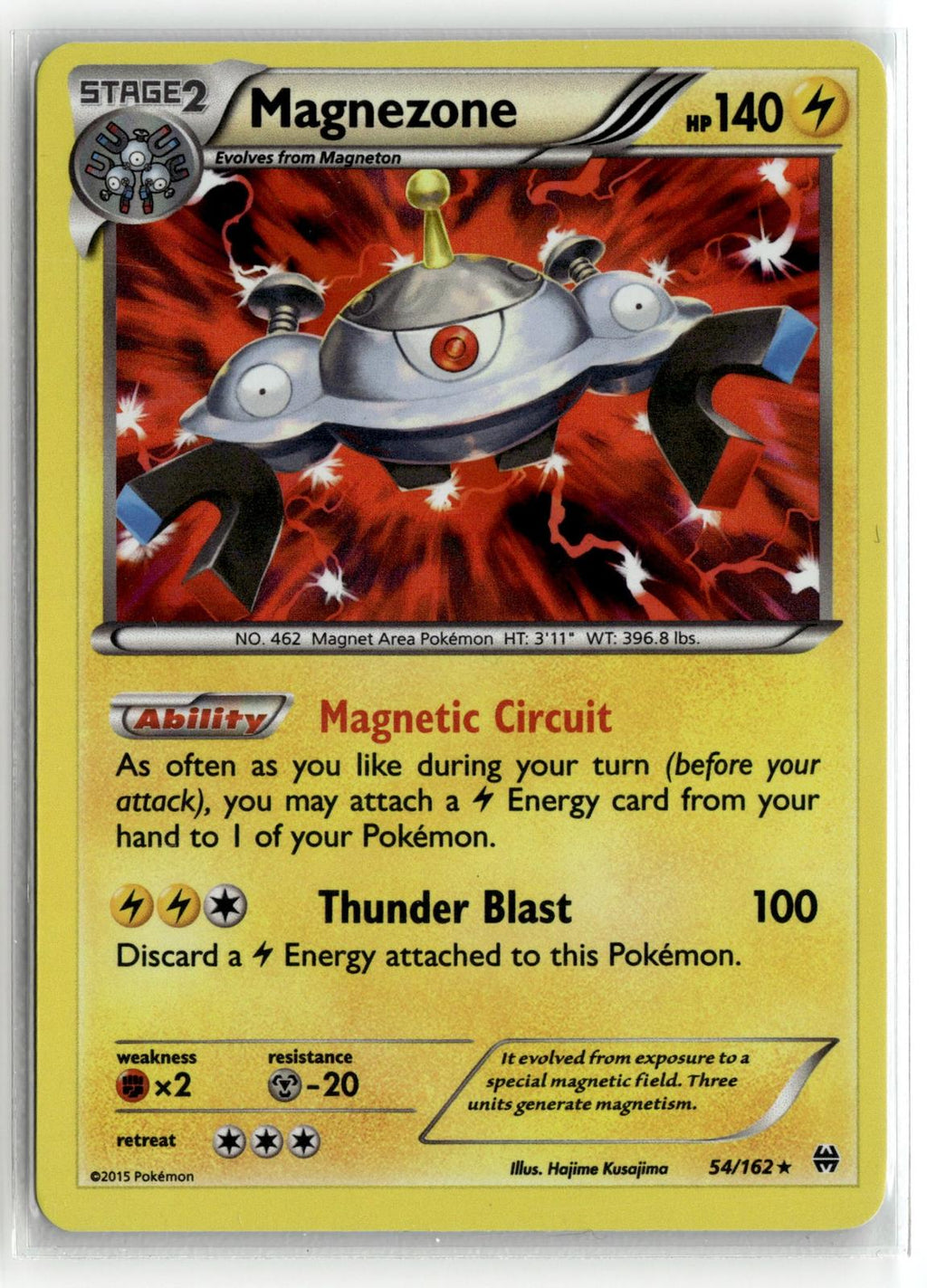 Pokemon nonsport XY - BREAKthrough #54/162 Magnezone