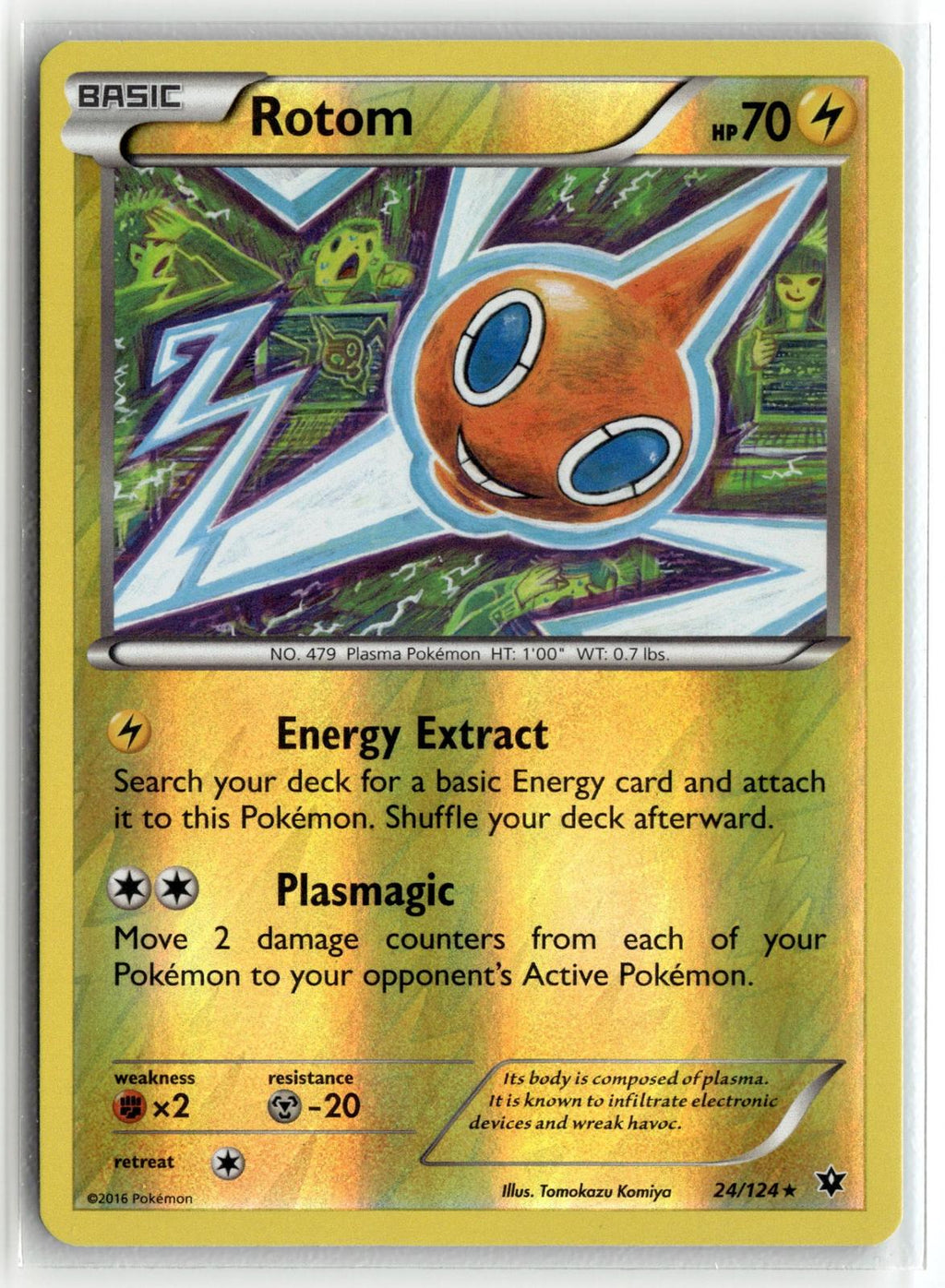 Pokemon nonsport XY - Fates Collide #24/124 Rotom