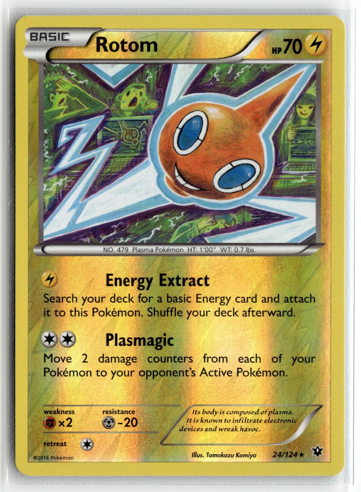 Pokemon nonsport XY - Fates Collide #24/124 Rotom