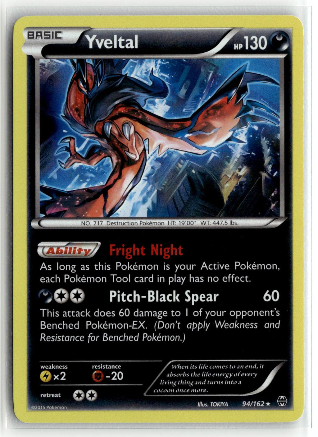 Pokemon nonsport XY - BREAKthrough #94/162 Yveltal
