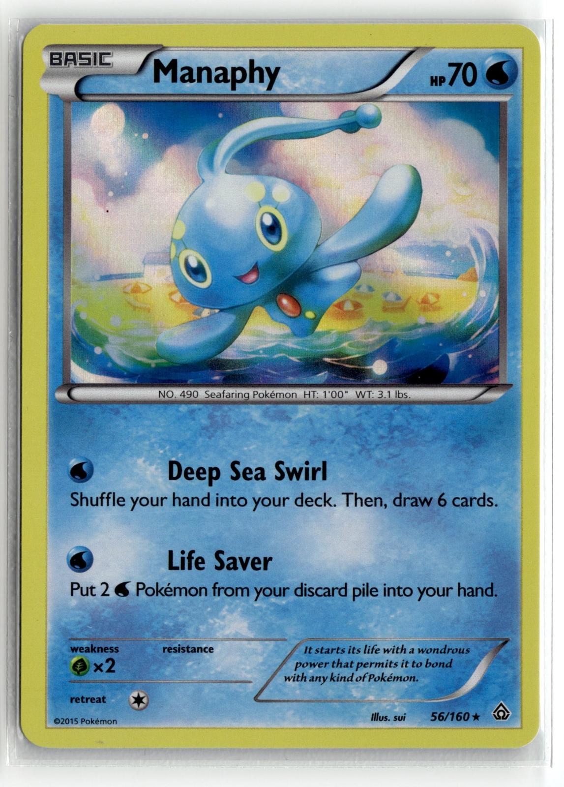 Pokemon nonsport XY - Primal Clash #56/160 Manaphy