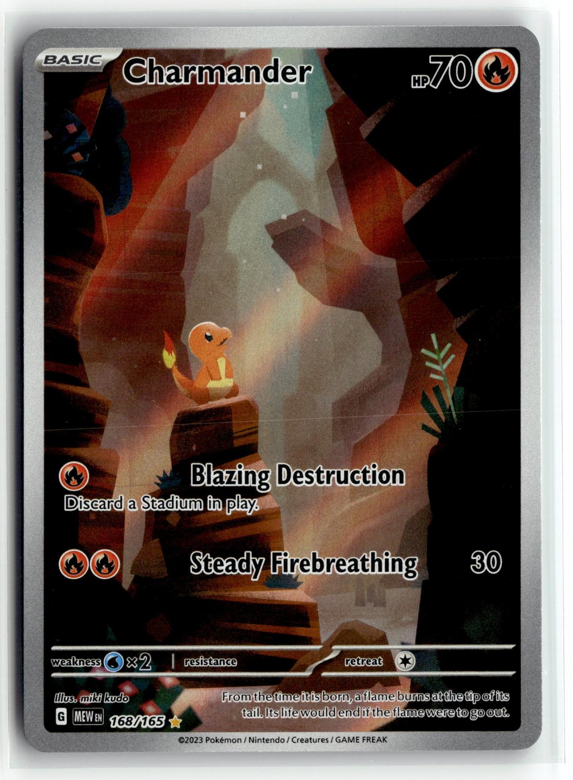 Pokemon tcg SV: Scarlet & Violet 151 #168/165 Charmander