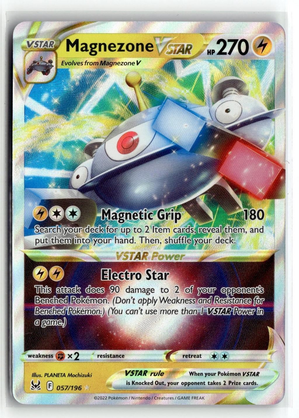 Pokemon tcg SWSH11: Lost Origin #057/196 Magnezone VSTAR