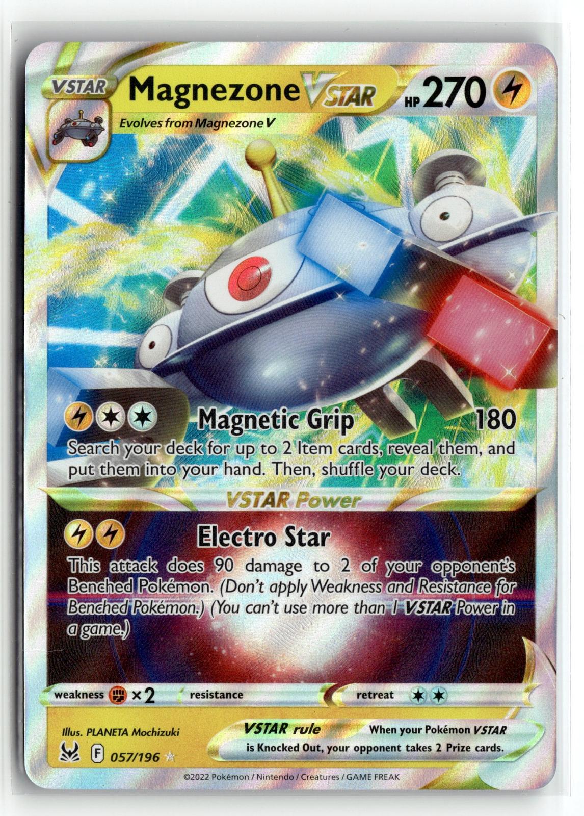 Pokemon tcg SWSH11: Lost Origin #057/196 Magnezone VSTAR