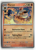 Pokemon tcg SV: Prismatic Evolutions #013/131 Flareon (Poke Ball Pattern)