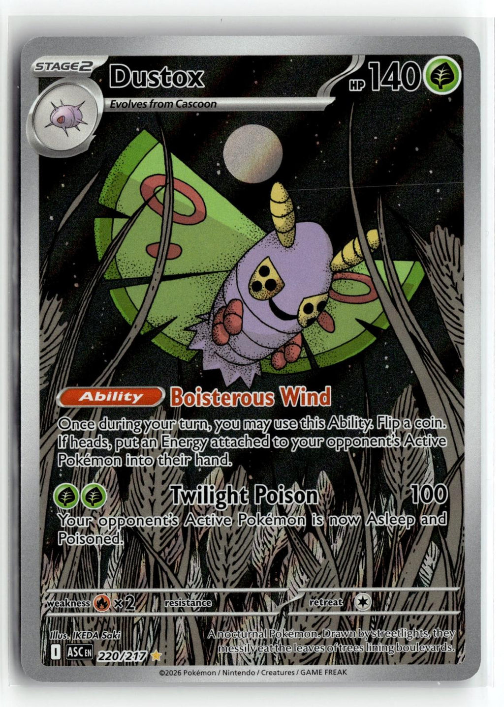 Pokemon tcg ME: Ascended Heroes #220/217 Dustox