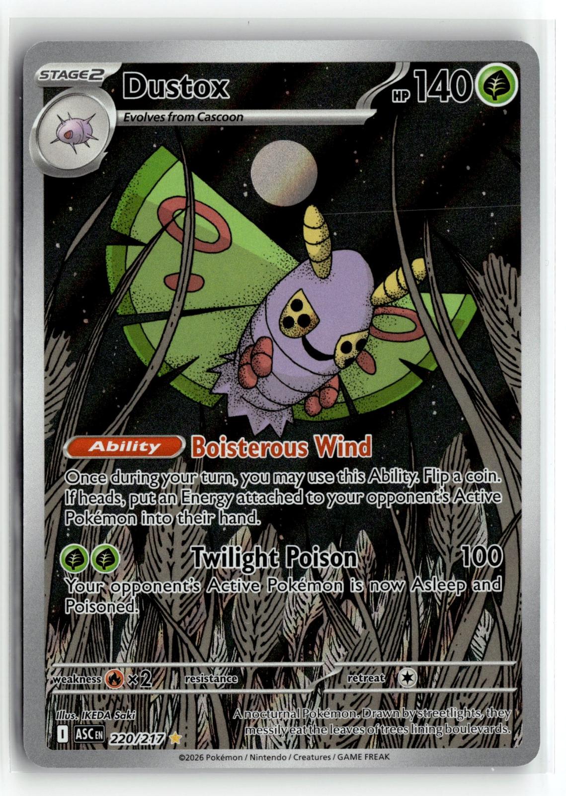 Pokemon tcg ME: Ascended Heroes #220/217 Dustox