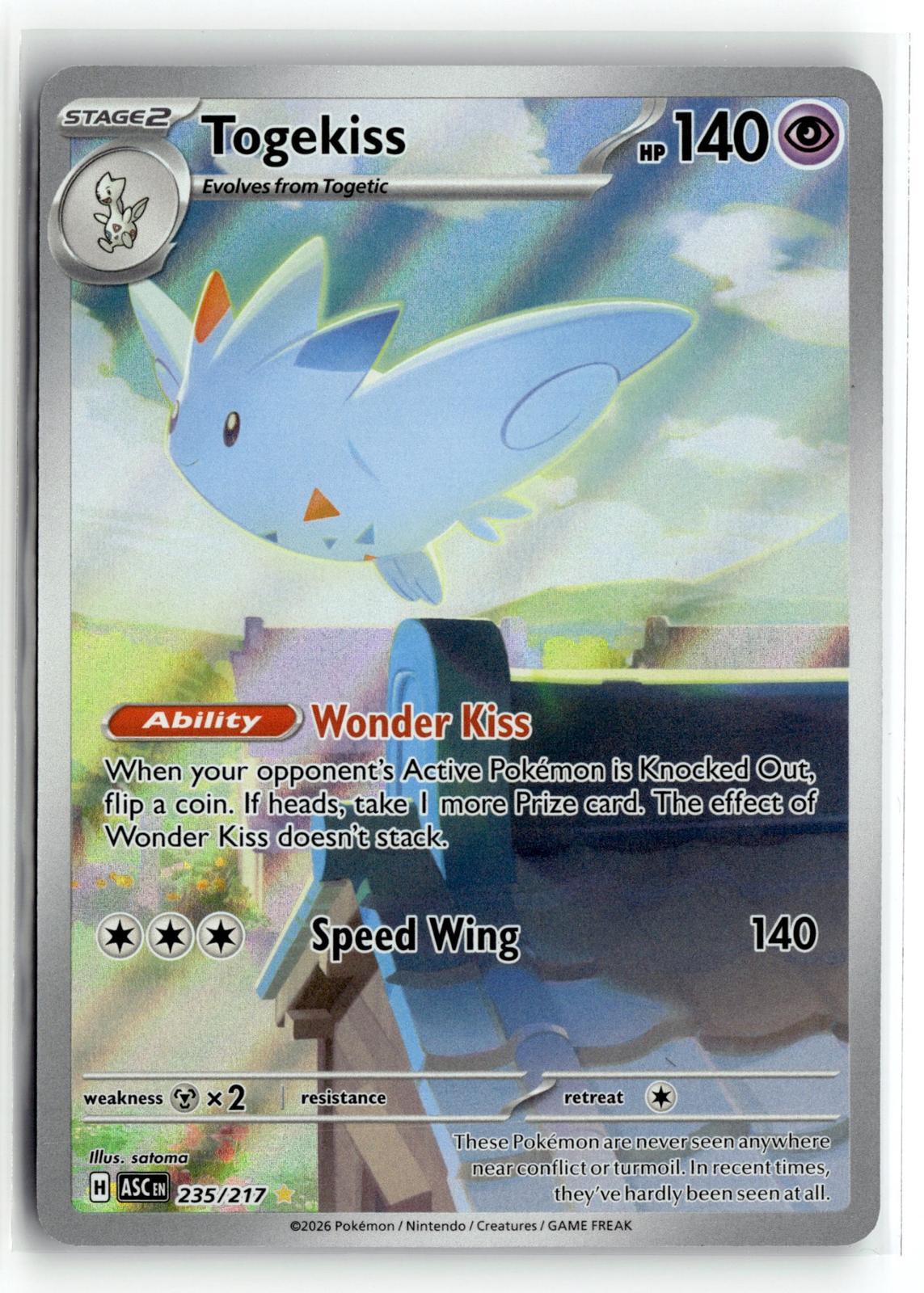 Pokemon tcg ME: Ascended Heroes #235/217 Togekiss