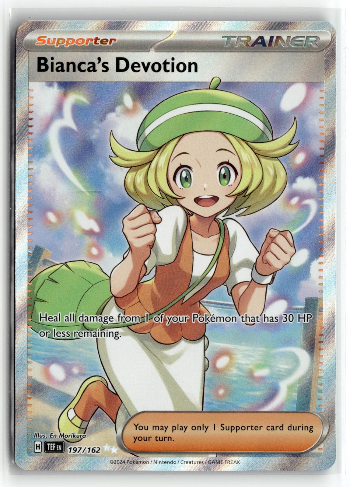 Pokemon tcg SV05: Temporal Forces #197/162 Bianca's Devotion