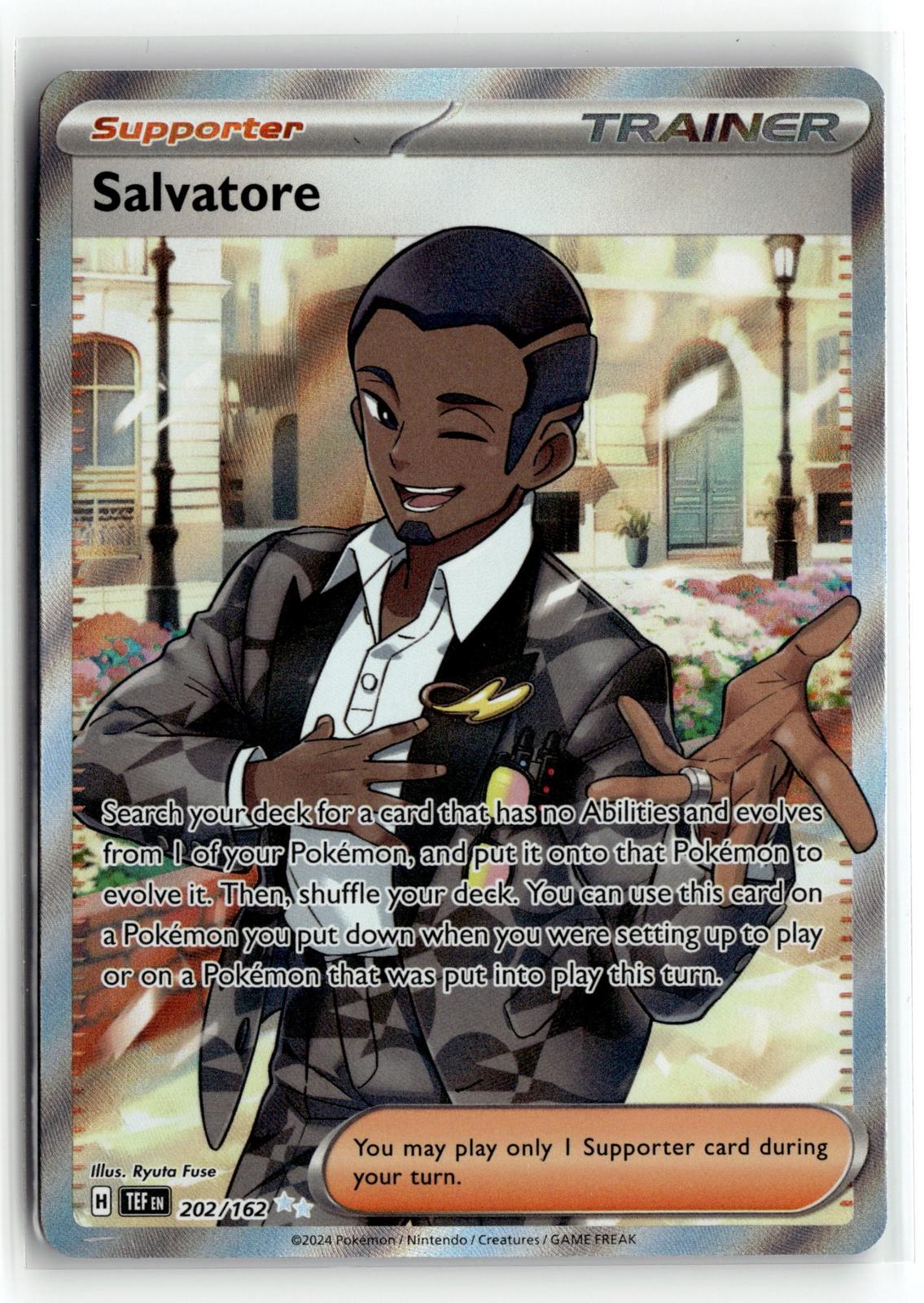 Pokemon tcg SV05: Temporal Forces #202/162 Salvatore