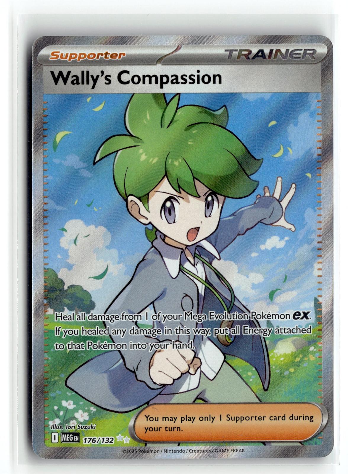 Pokemon tcg ME01: Mega Evolution #176/132 Wally's Compassion