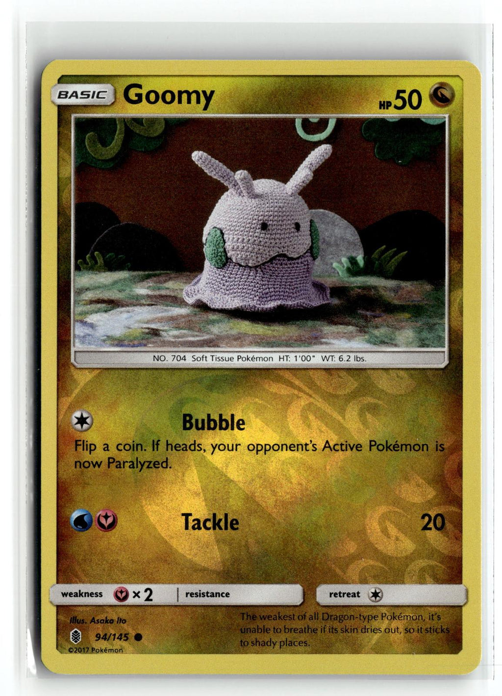 Pokemon tcg SM - Guardians Rising #94/145 Goomy